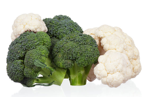 Broccoli and Cauliflower