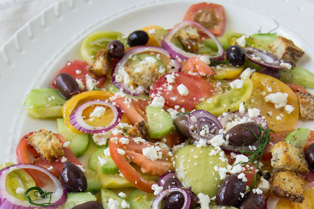 New Greek Salad Recipe