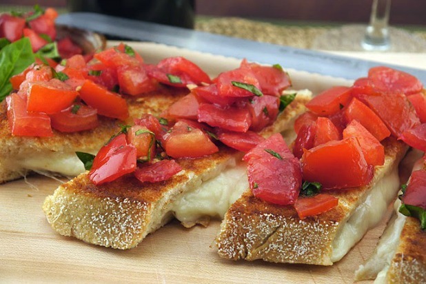 Bruschetta Grilled Cheese