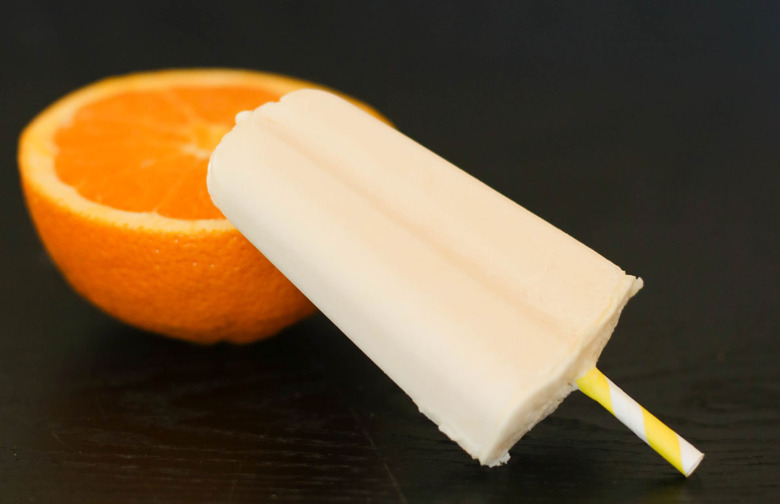 Orange Cream Ice Pops