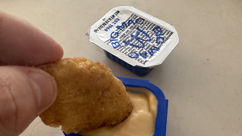 Big Mac sauce cup nuggets