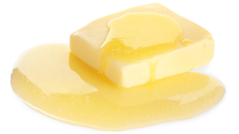 Softened butter