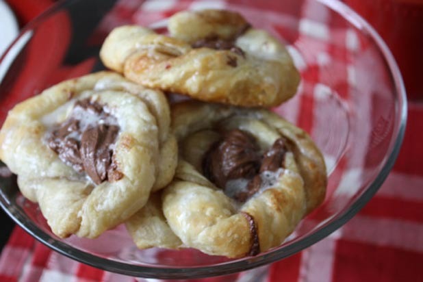 Nutella Cream Cheese Danishes