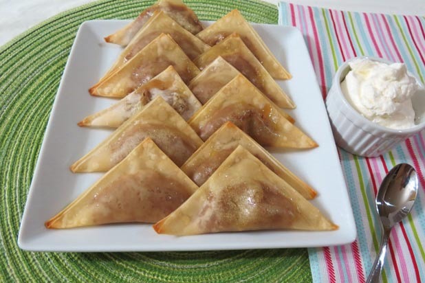 Nutella Banana Wontons