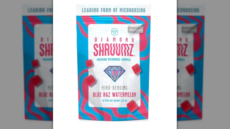 Packet of Diamond-Shruumz gummies