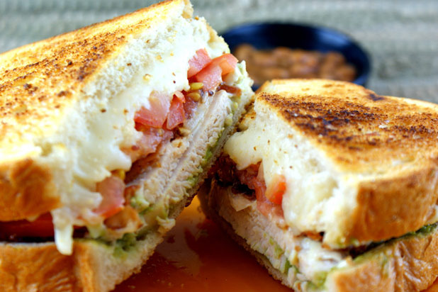 Chicken Sandwich with Avocado Spread Recipe