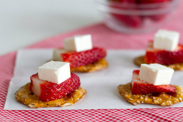 Strawberries and Feta