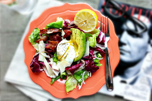 Market Salad with Poached Egg Recipe