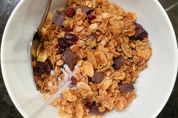 Chocolate Cherry Granola