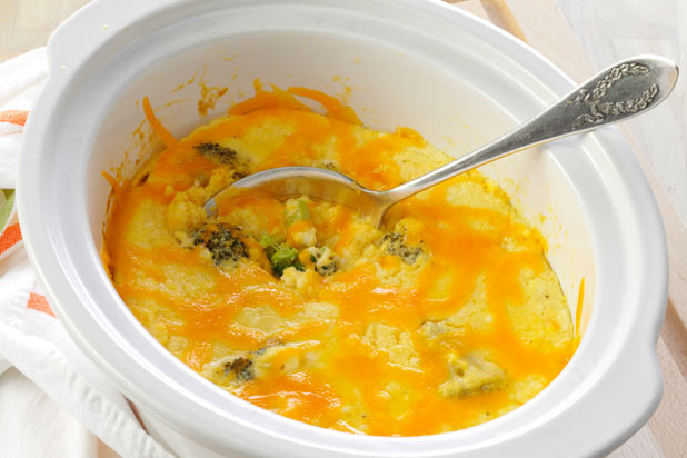 Crock-Pot Egg and Broccoli Casserole Recipe