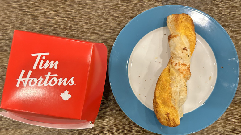 tim horton's Four cheese twist