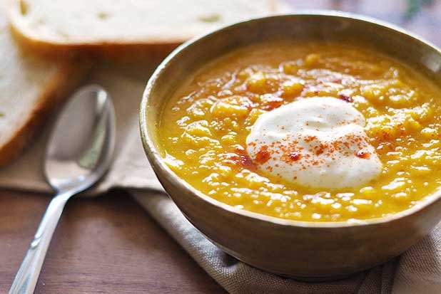 Spiced Carrot Ginger Soup