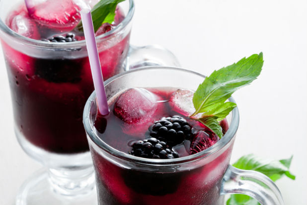 Blackberry-Mint Lemonade Recipe