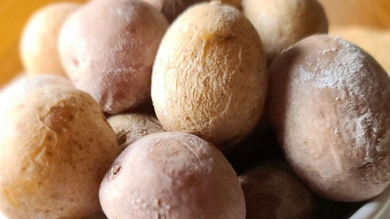 Potatoes in a bowl