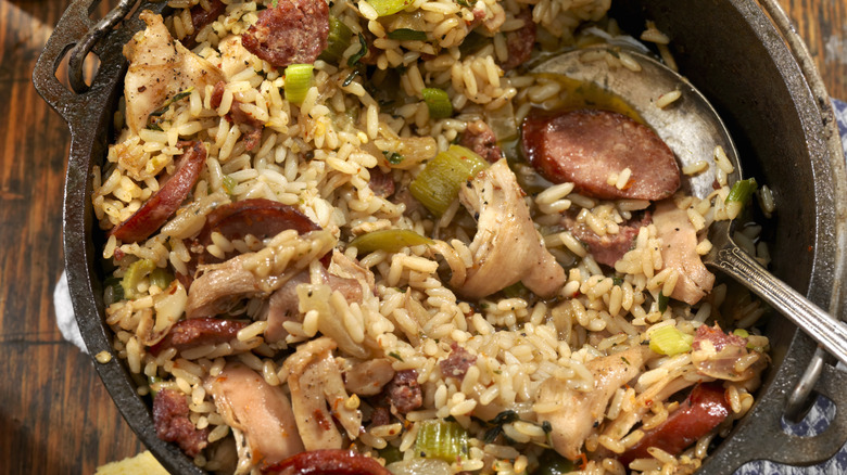 Bowl of jambalaya