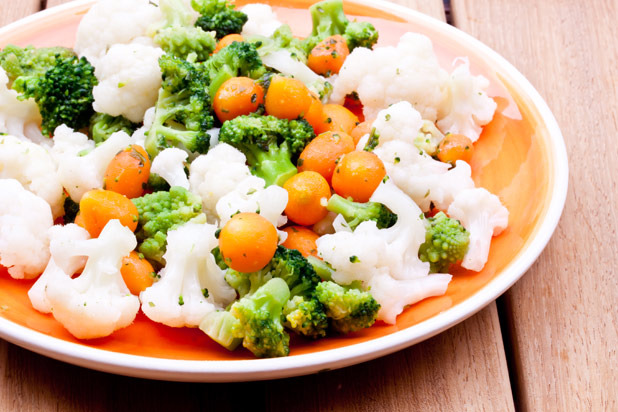 Steaming Vegetables