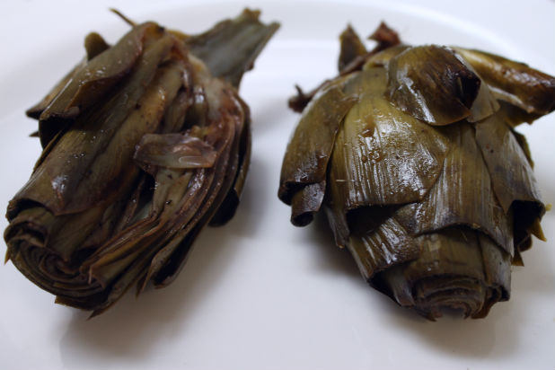 Balsamic Roasted Artichokes