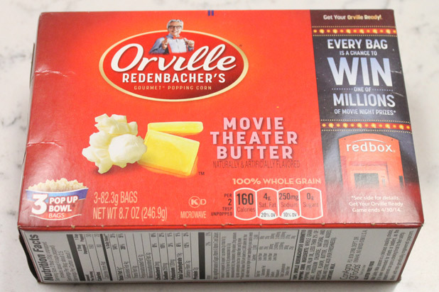 2. Orville Redenbacher's (Movie Theater Popcorn)