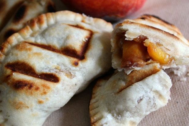 Old-Fashioned Grilled Peach Pies Recipe