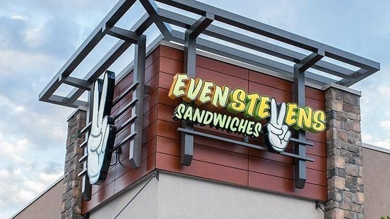 Even Stevens Sandwiches sign