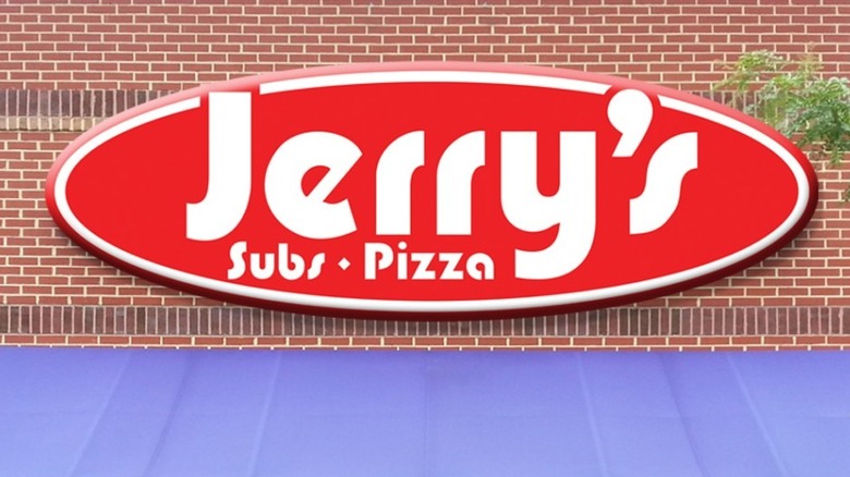 Jerry's Subs and Pizza sign