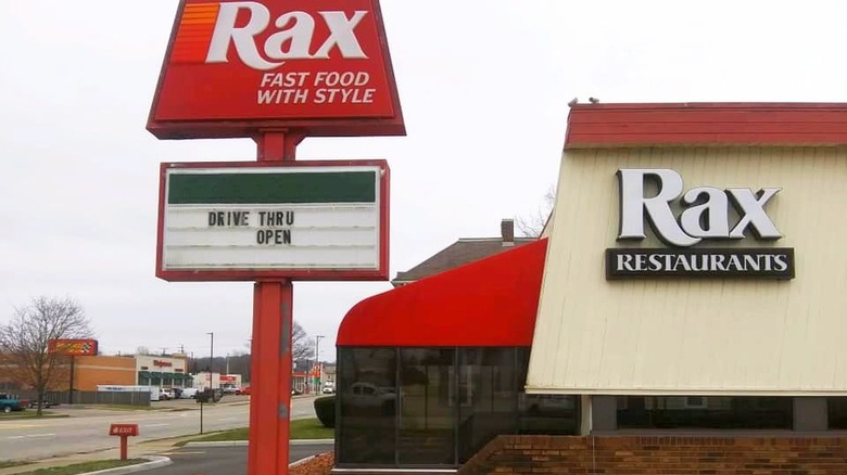 Rax sign and store