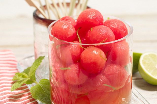 3. Spiked Watermelon Balls