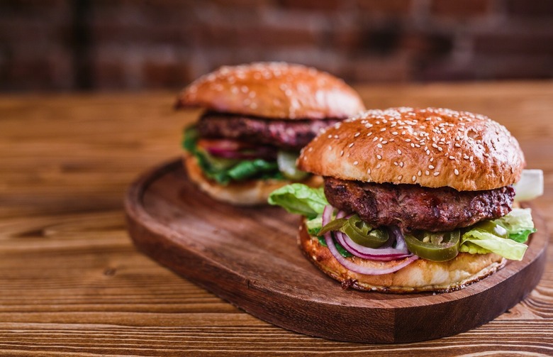 Pickled Jalapeño Burger