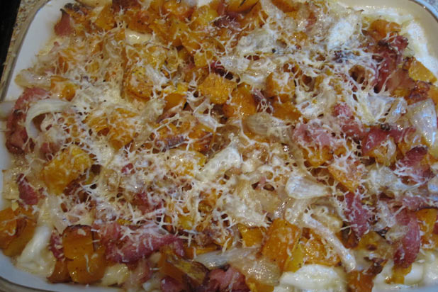 Butternut Squash and Bacon Pasta Recipe