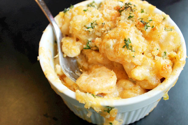 Baked Macaroni and Cheese with Shrimp Recipe