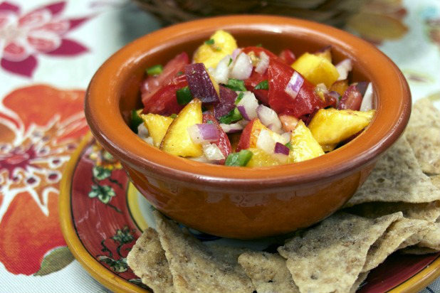 Summer Peach Salsa