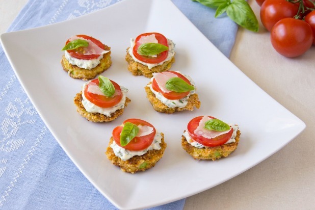 Breaded Zucchini with Basil Mayonnaise