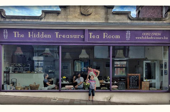 The Hidden Treasure Tea Room, Devon