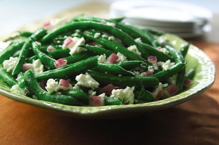 Green Bean and Feta Salad