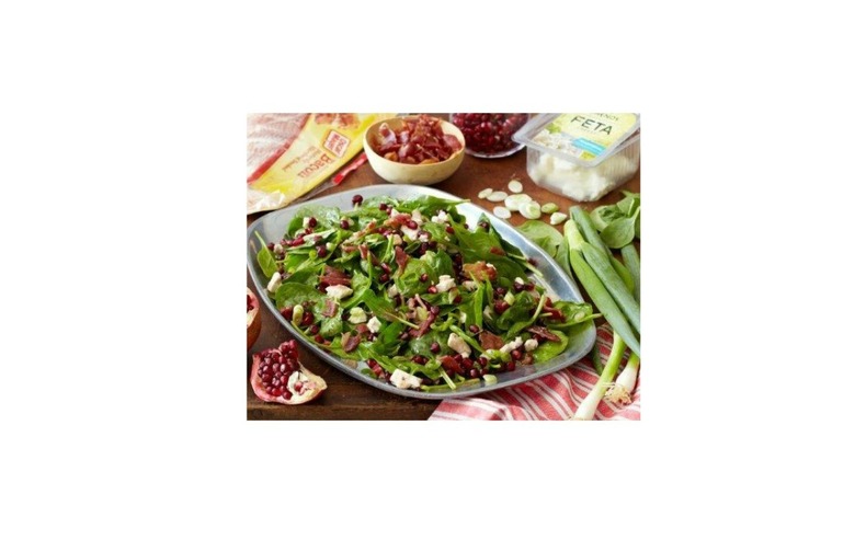 Cranberry and Feta Salad with Dijon Vinaigrette