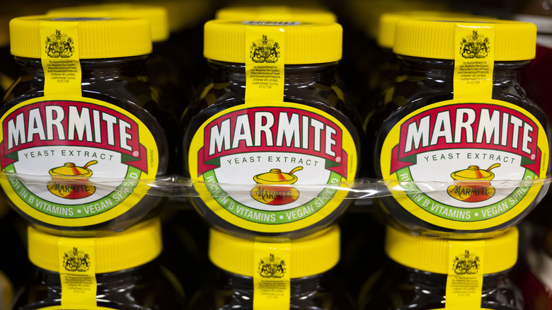 jars of Marmite