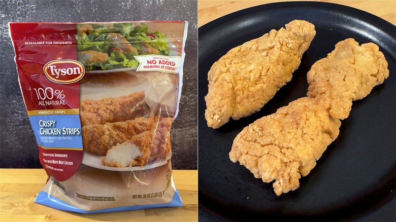 Tyson Crispy Chicken Strips bag