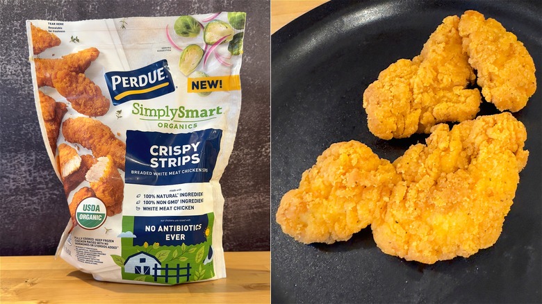 Perdue Crispy Strips and bag