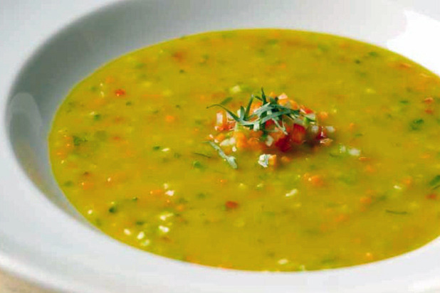 Yellow Tomato Gazpacho