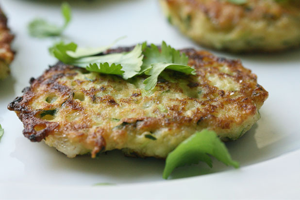 Zucchini-Scallion Cakes Recipe