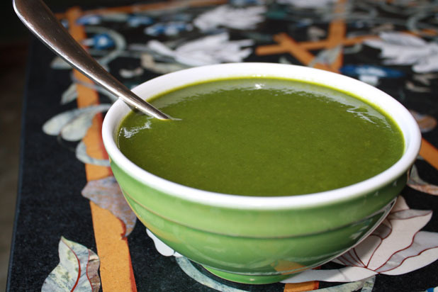 Zucchini and Swiss Chard Soup Recipe