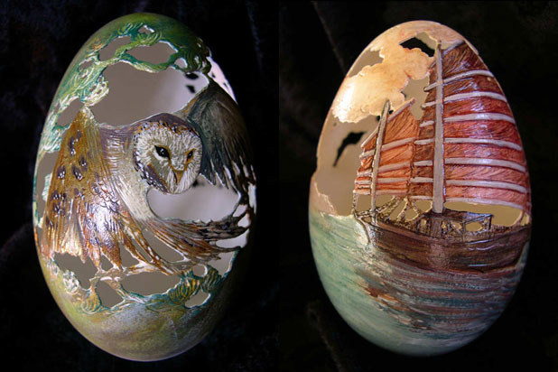 Egg Carvings