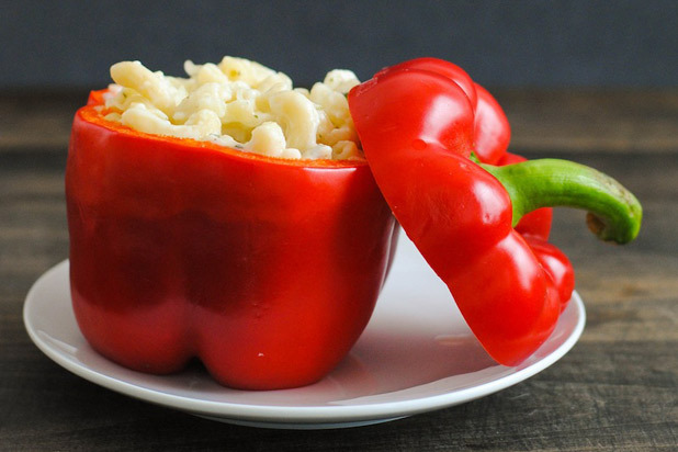 Italian Mac and Cheese Stuffed Peppers Recipe