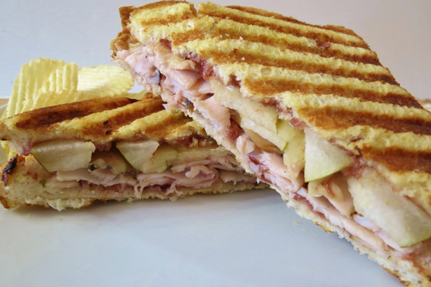 Turkey, Cranberry, and Pear Panini Recipe