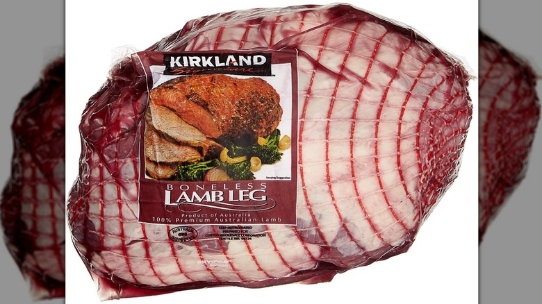 Boneless leg of lamb