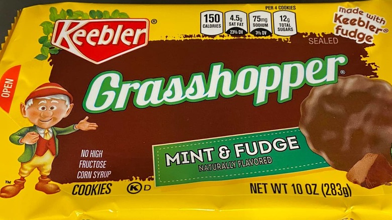 Keebler Fudge Shoppe Grasshopper Cookies