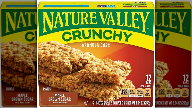 Nature Valley brown sugar bars