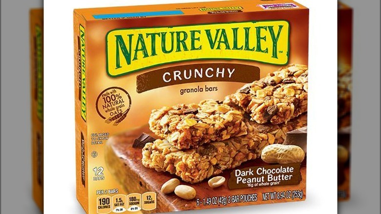 Nature Valley chocolate peanut butter bars