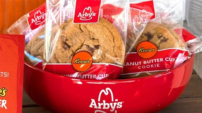 Arby's Reese's peanut butter cookies