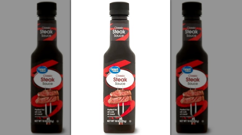 Great Value Steak Sauce bottle